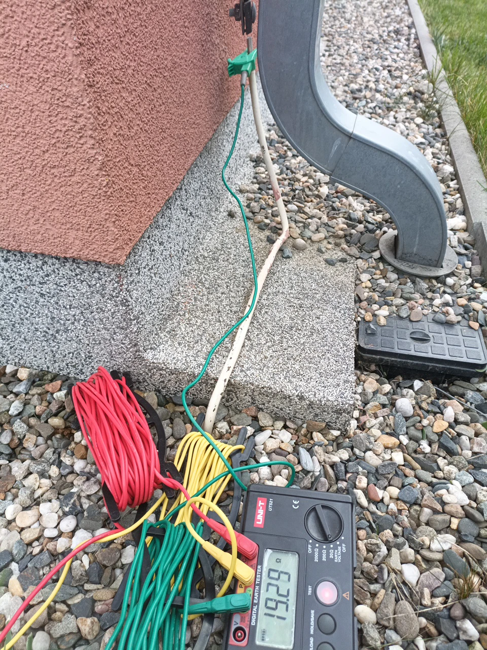 Fotografie z revize elektroinstalace